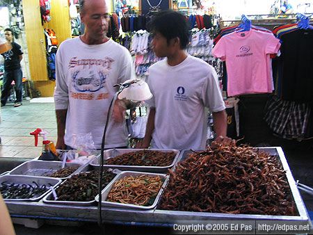 Bangkok food vendor