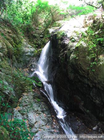 Nanae Falls: third stage