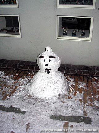 groovy snowman