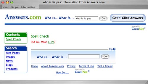 answers.com: who is lia pas