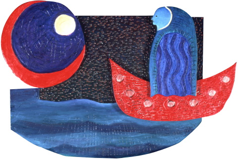 image of Painted Wood Assemblages 20 by Ed Pas