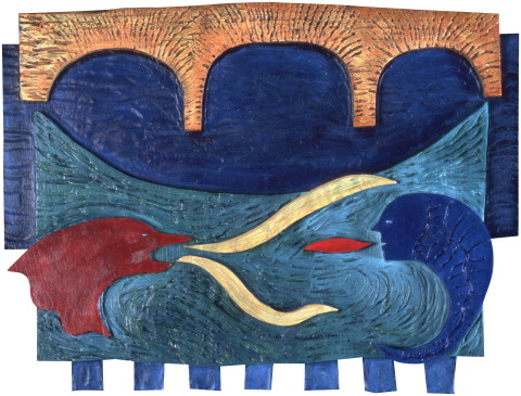 image of Painted Wood Assemblages 13 by Ed Pas