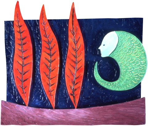image of Painted Wood Assemblages 08 by Ed Pas