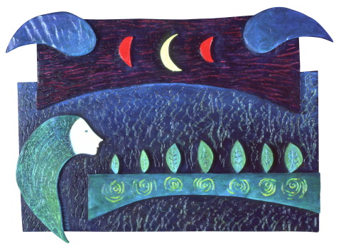 image of Painted Wood Assemblages 10 by Ed Pas