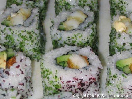 maki-sushi by Ed Pas, 9 May 2004